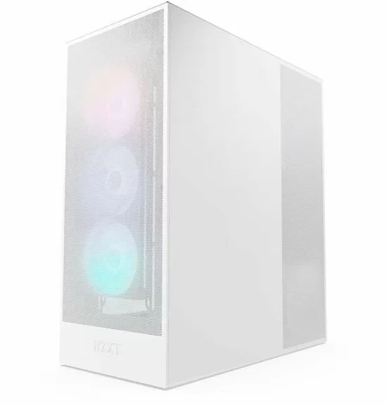 NZXT PC case H7 Flow RGB 2024 midi tower white