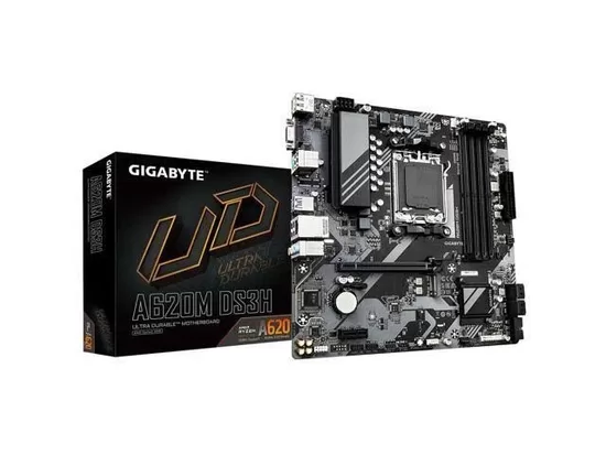 GIGABYTE A620M DS3H AM5 2xDDR5 4xSATA 1xM.2