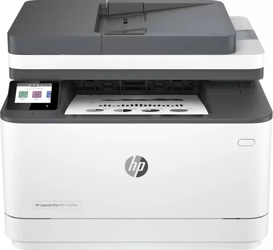 HP LaserJet Pro MFP 3102fdn MFP Mono laser A4 33ppm Copy 33ppm Print 250sheets USB LAN