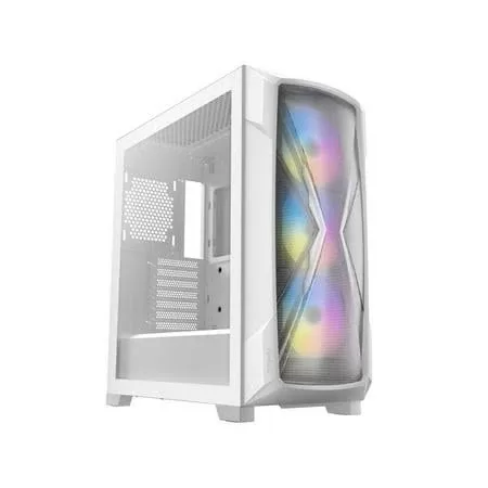 NATEC GENESIS PC case Irid 505 ARGB White midi Tower