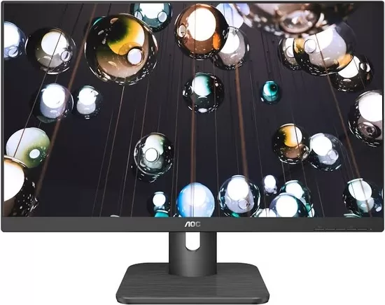 AOC 24E1Q Monitor 23.8inch panel IPS D-Sub/HDMI/DP speakers