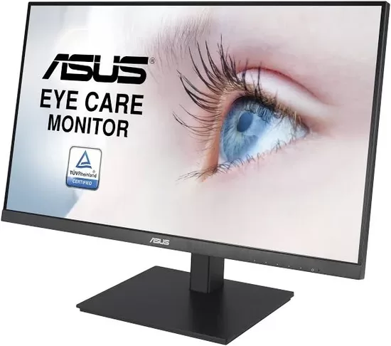 ASUS VA27DQSB 27inch WLED/IPS Eye Care Monitor FHD 1920x1080 16:9 Frameless 75Hz 5ms 1xDP 1xHDMI Black 3YW