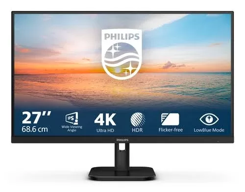PHILIPS 27E1N1800A/00 27inch IPS 4K UHD 60Hz 350cd/m2 4ms 2xHDMI2.0 DP Speakers