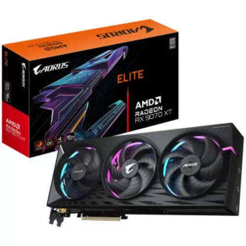 GIGABYTE AORUS Radeon RX 9070 XT ELITE 16GB GDDR6 2xDP 2xHDMI