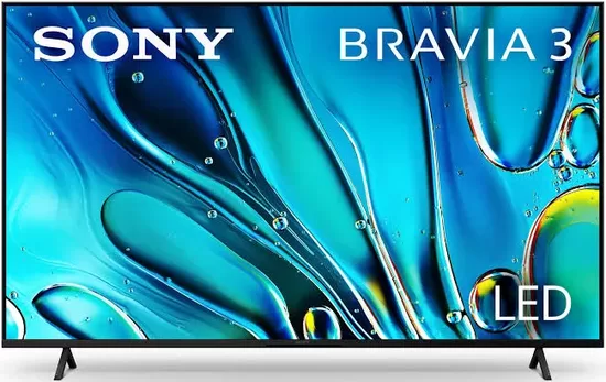 SONY 65inch Bravia 3 Triluminos Pro 4K HDR X1 Processor Google TV