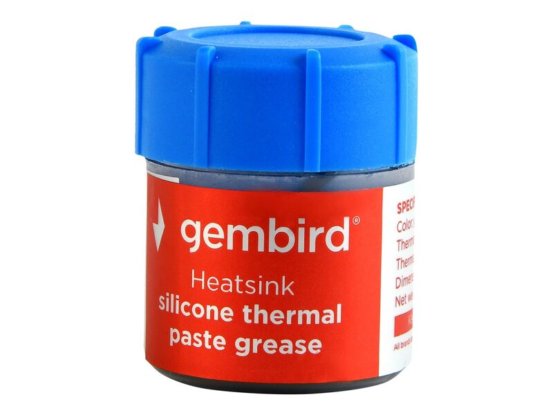 GEMBIRD TG-G15-02 Heatsink silicone thermal paste grease. 15g