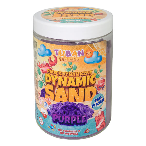 Dinamiskās smiltis - Violetas - 1 kg