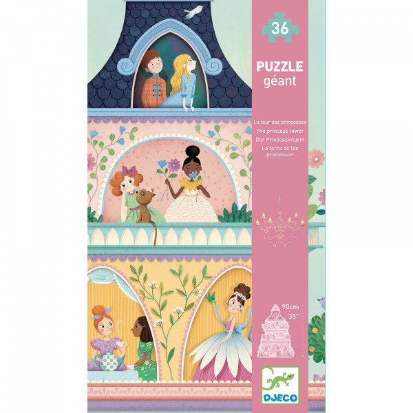 Lielizmēra puzle - Princešu tornis (36 gab.)